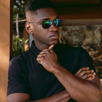 Air 3, Satin Gunmetal/Evergreen Mirror Polarised Photochromic Lenses