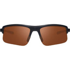 Annika 2, Matte Black/Drivers Silver Flash Mirror Polarised Lenses