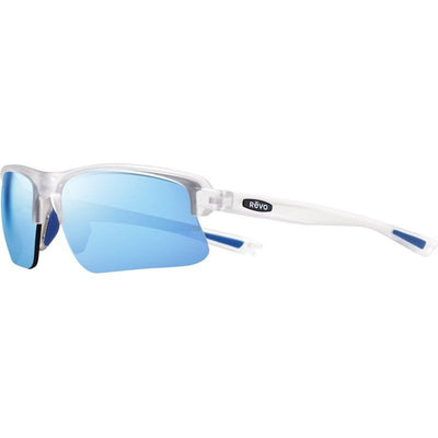 Annika 2, Matte Crystal/Blue Water Mirror Polarised Lenses