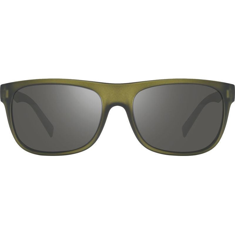 Annika 3, Matte Crystal Olive/Graphite Silver Flash Mirror Polarised Lenses