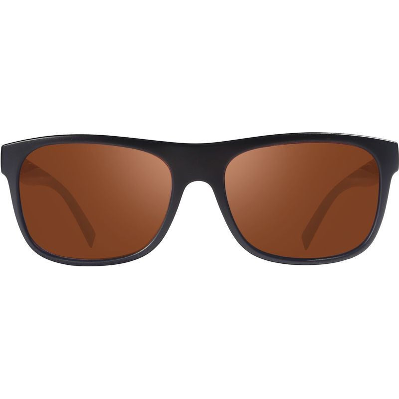 Annika 3, Matte Black/Drivers Silver Flash Mirror Polarised Lenses