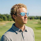 Annika 4, Chrome/Blue Water Mirror Polarised Lenses
