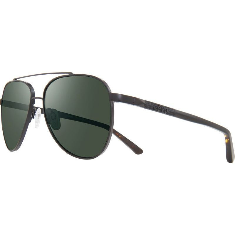 Arthur, Black/Smokey Green Glass Polarised Lenses