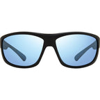 Caper, Matte Black/Blue Water Mirror Polarised Lenses