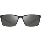 Caspar, Black/Graphite Silver Flash Mirror Polarised Lenses