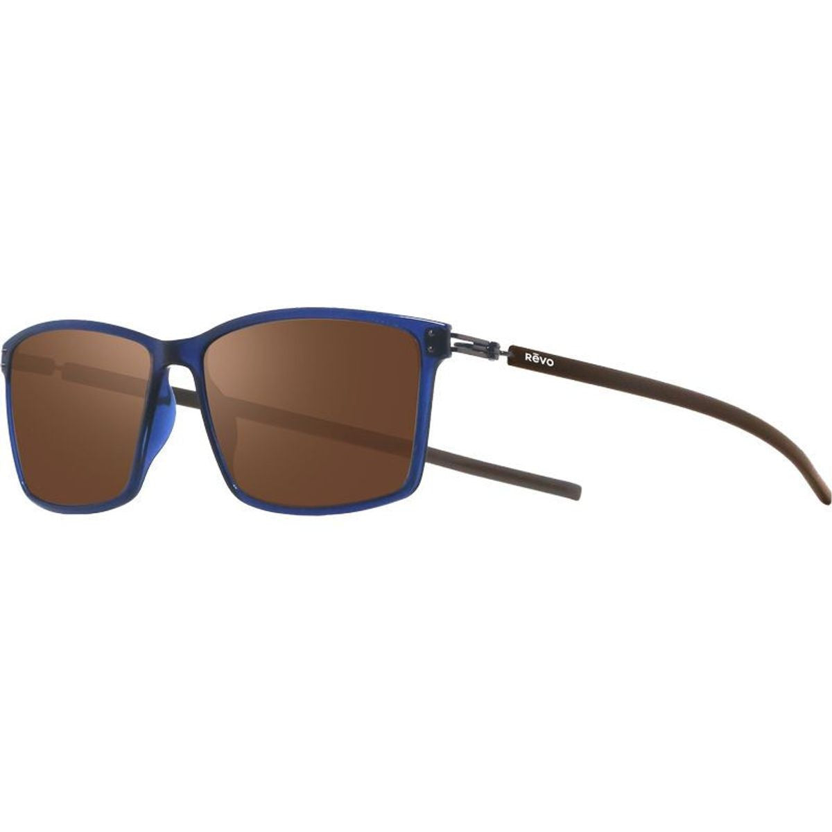 Caspar, Crystal Blue/Terra Brown Mirror Polarised Lenses