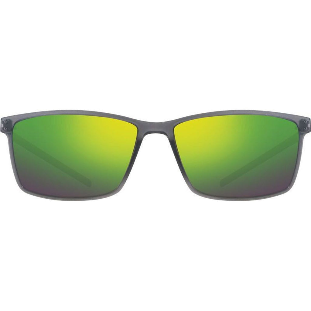 Caspar, Crystal Grey/Evergreen Mirror Polarised Lenses