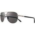Conrad, Gunmetal/Graphite Silver Flash Mirror Polarised Lenses