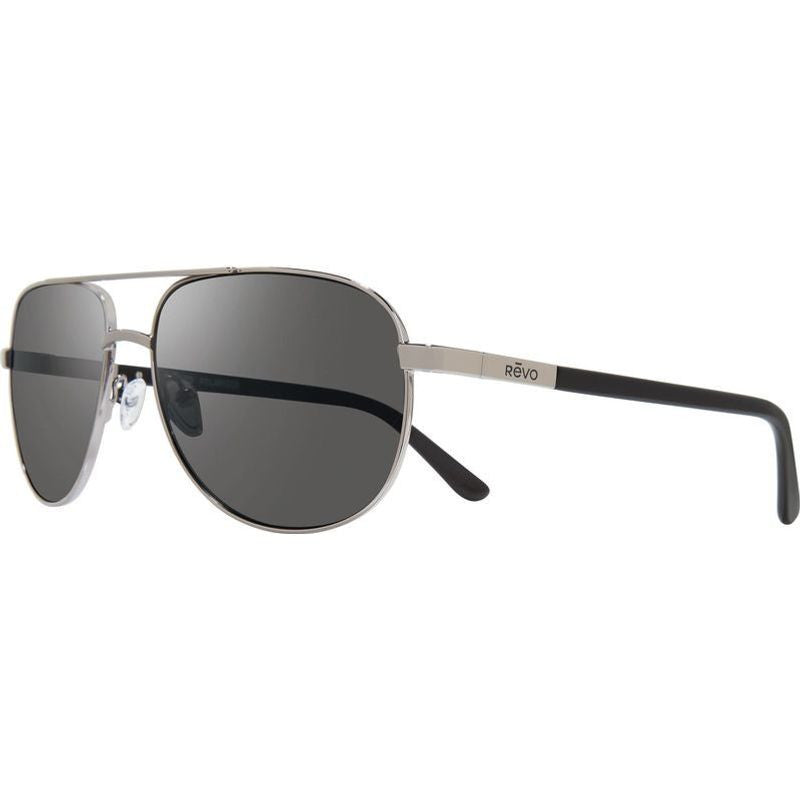 Conrad, Gunmetal/Graphite Silver Flash Mirror Polarised Lenses