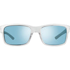 Crawler, Clear Crystal/Blue Water Mirror Polarised Lenses