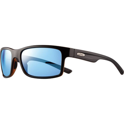 Crawler XL, Matte Black/Blue Water Mirror Polarised Lenses