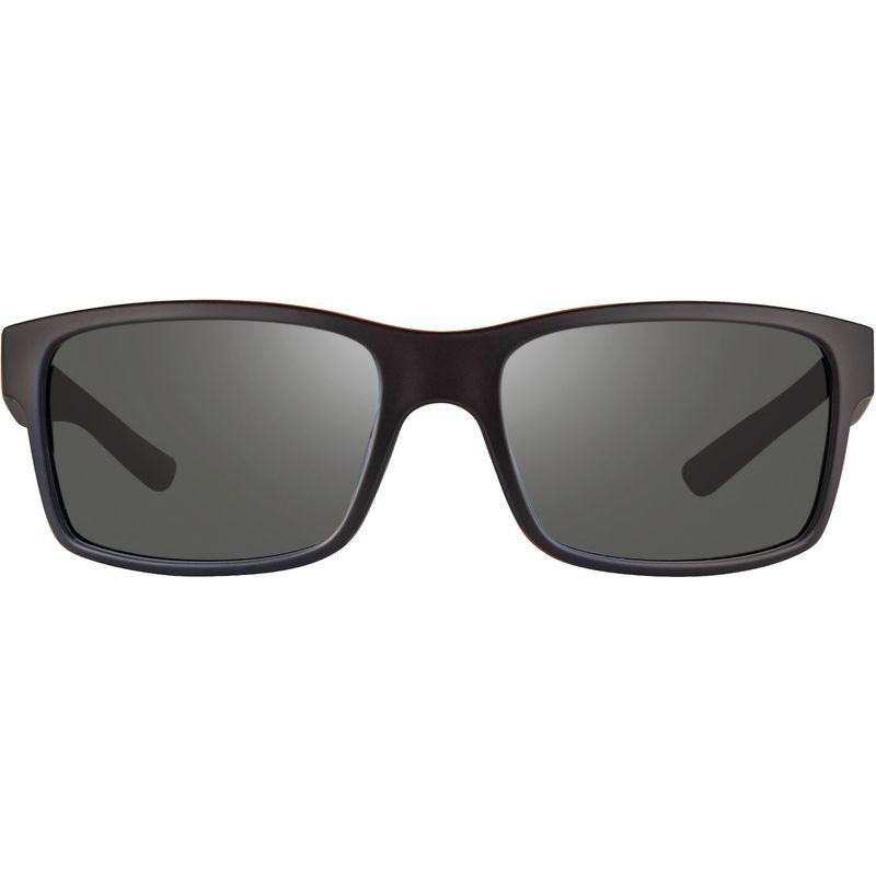 Crawler XL, Matte Black/Graphite Silver Flash Mirror Polarised Lenses