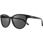 Daphne, Black/Graphite Silver Flash Mirror Polarised Lenses