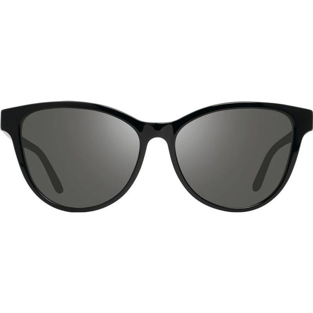Daphne, Black/Graphite Silver Flash Mirror Polarised Lenses