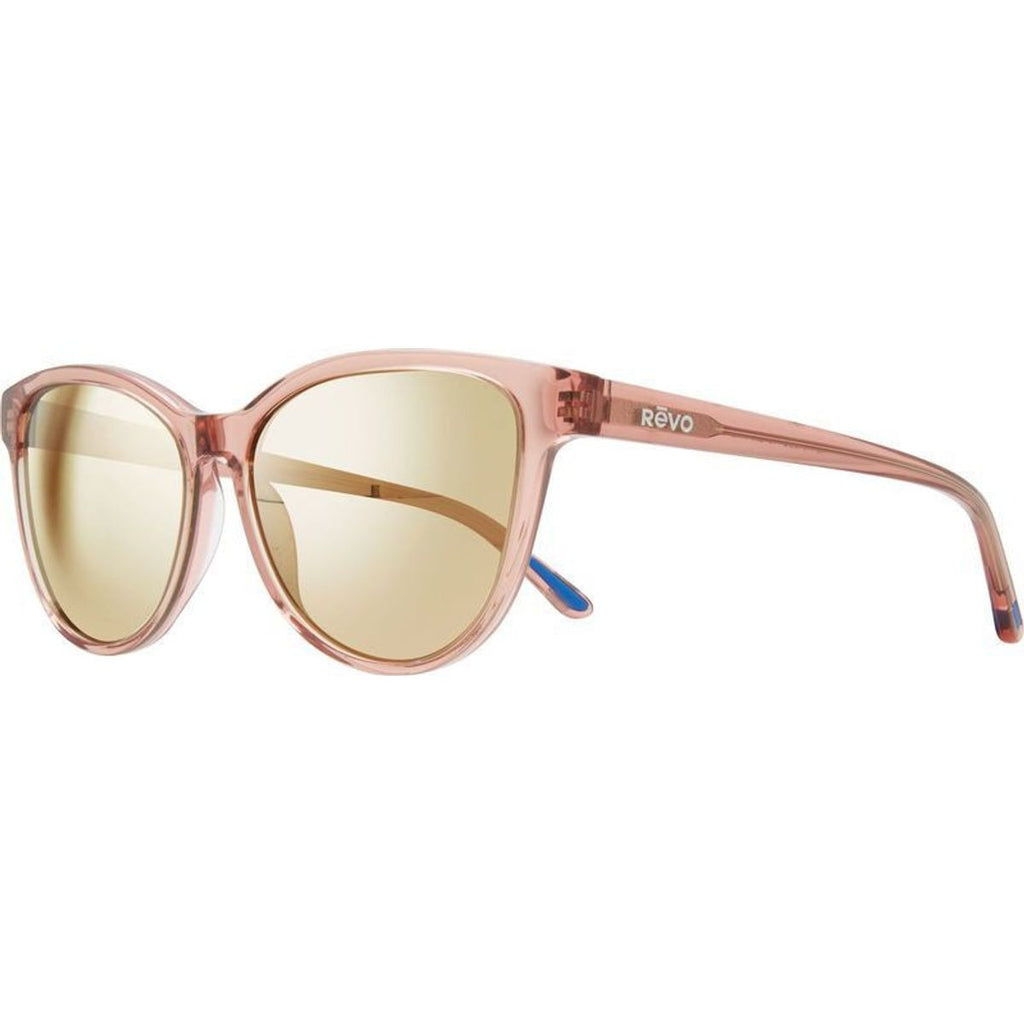Daphne Petite, Crystal Mauve/Champagne Gold Mirror Polarised Lenses