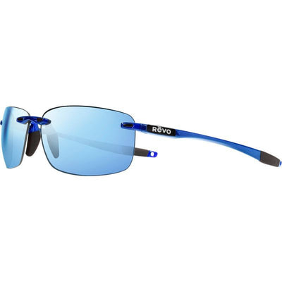 Descend N, Crystal Blue/Blue Water Mirror Polarised Lenses