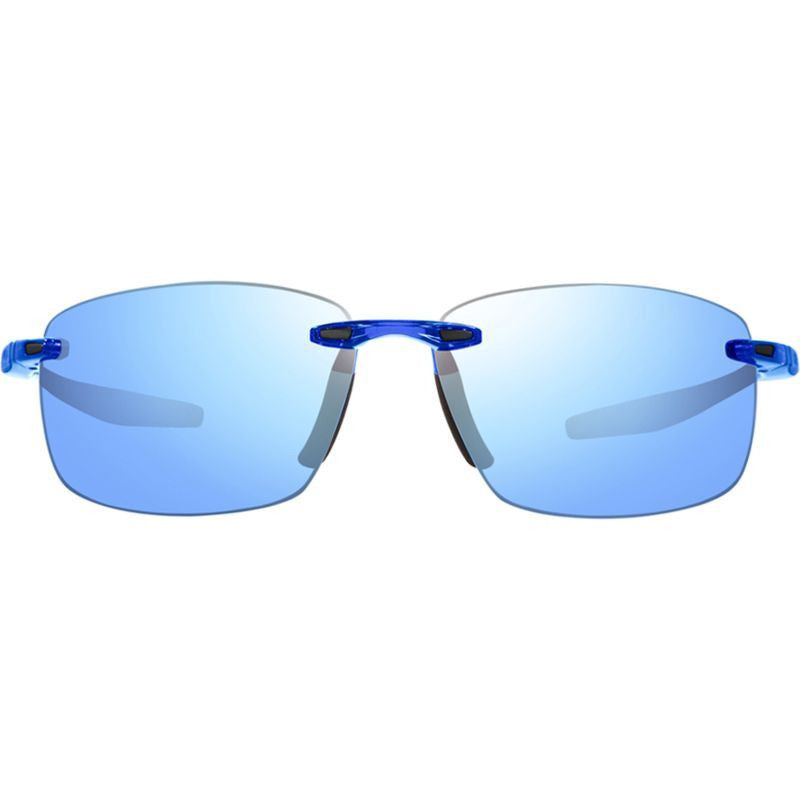 Descend N, Crystal Blue/Blue Water Mirror Polarised Lenses