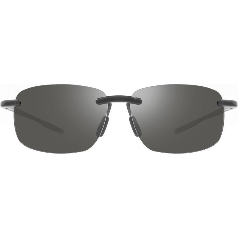 Descend Pro, Black/Graphite Silver Flash Mirror Polarised Lenses