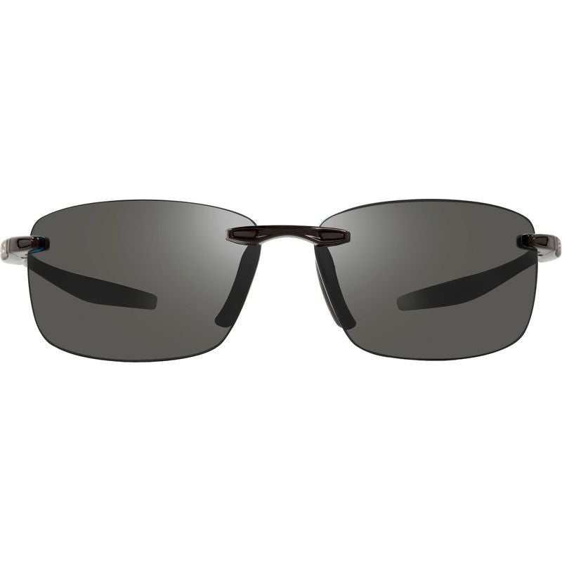 Descend XL, Black/Graphite Silver Flash Mirror Polarised Lenses