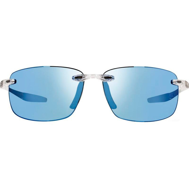 Descend XL, Crystal/Blue Water Mirror Polarised Lenses