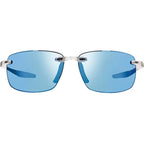 Descend XL, Crystal/Blue Water Mirror Polarised Lenses