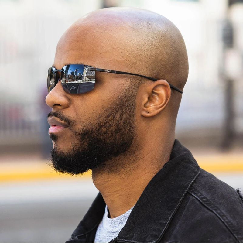 Descend Z, Satin Black/Graphite Silver Mirror Polarised Lenses
