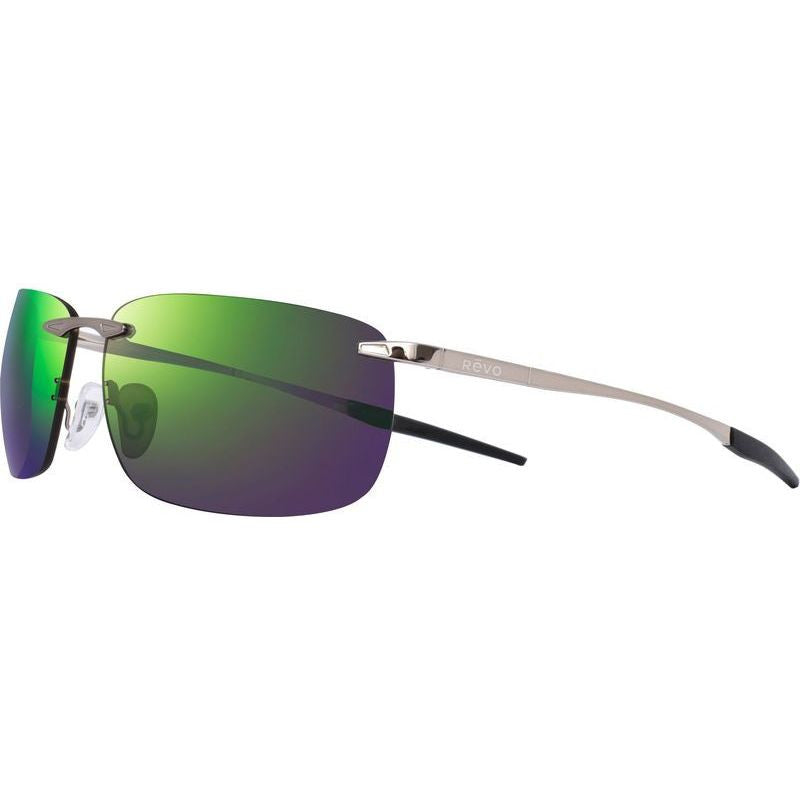 Descend Z, Shiny Gunmetal/Evergreen Mirror Polarised Lenses