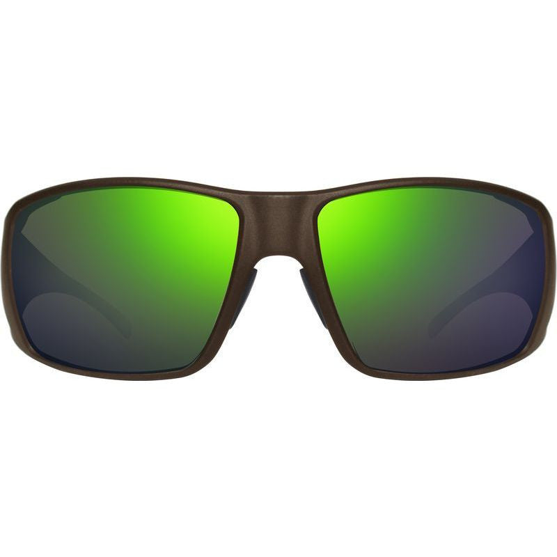 Dune, Matte Brown/Evergreen Mirror Polarised Lenses