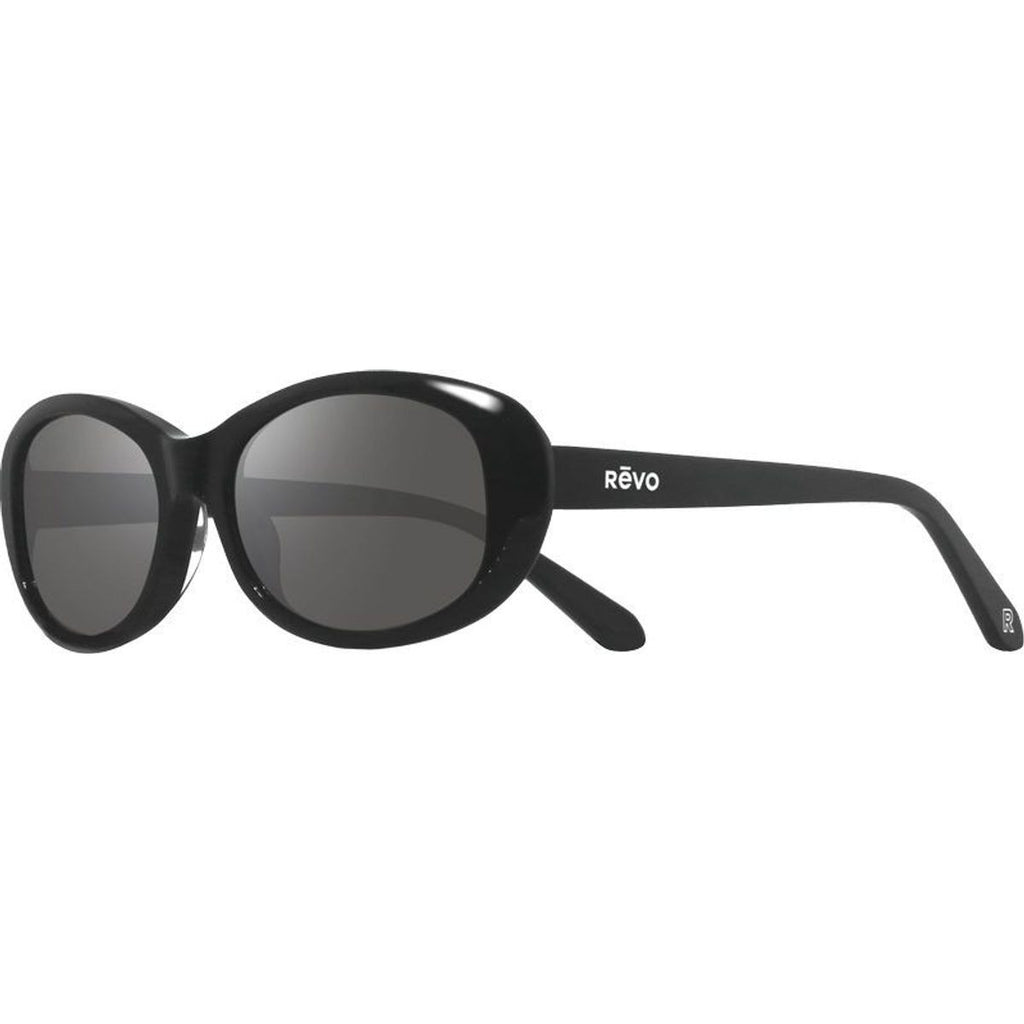 Emma, Black/Graphite Silver Flash Mirror Polarised Lenses