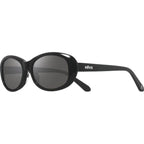 Emma, Black/Graphite Silver Flash Mirror Polarised Lenses
