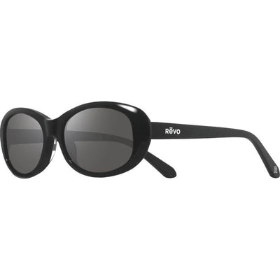 Emma, Black/Graphite Silver Flash Mirror Polarised Lenses