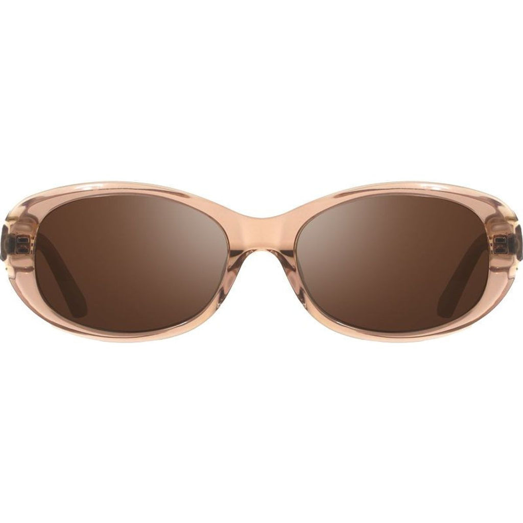 Emma, Crystal Caramel/Terra Brown Mirror Polarised Lenses