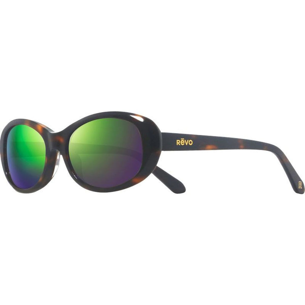 Emma, Tortoise/Evergreen Mirror Polarised Lenses