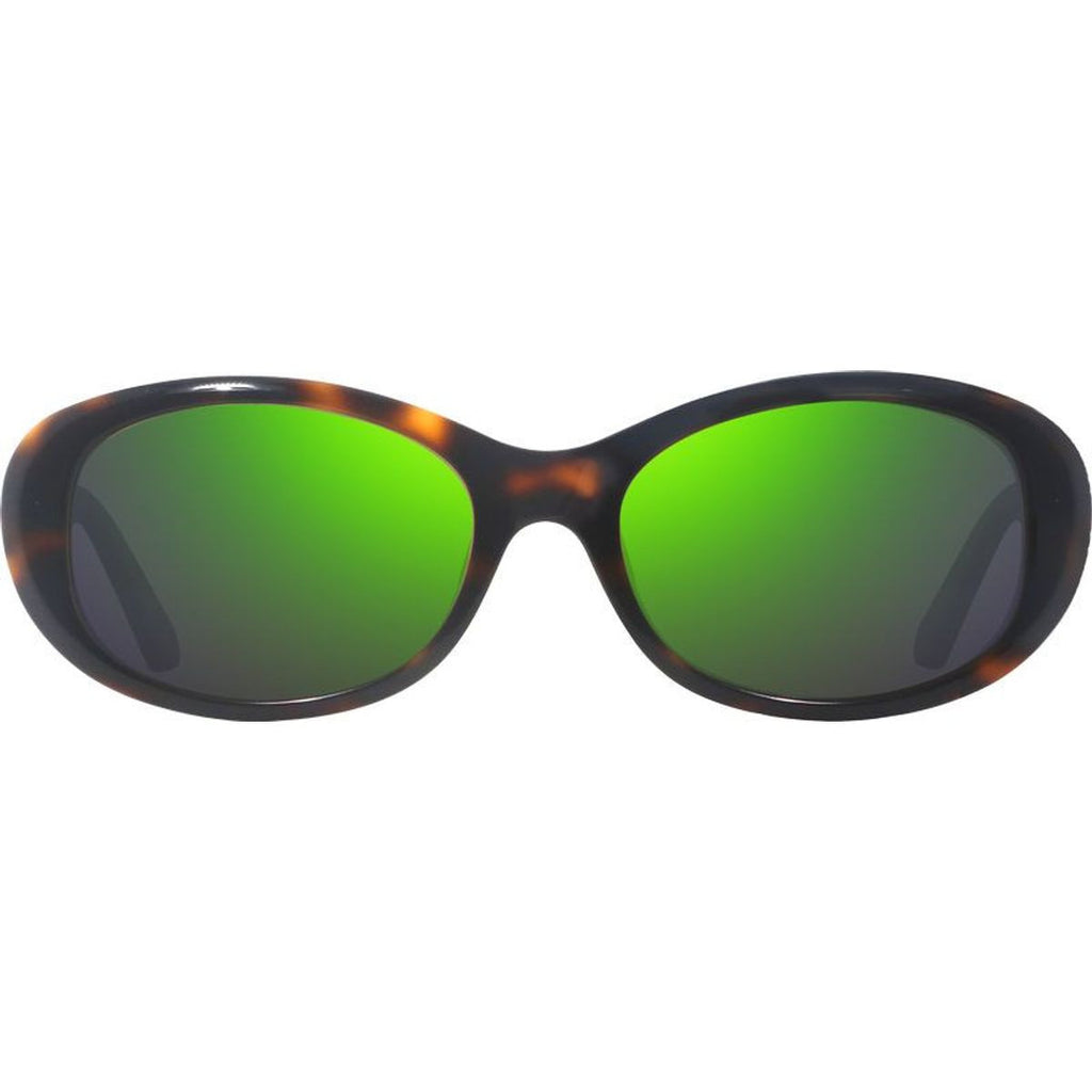 Emma, Tortoise/Evergreen Mirror Polarised Lenses