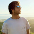 Finley, Black/Blue Water Mirror Polarised Lenses