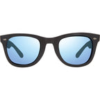 Forge, Matte Black/Blue Water Mirror Polarised Lenses