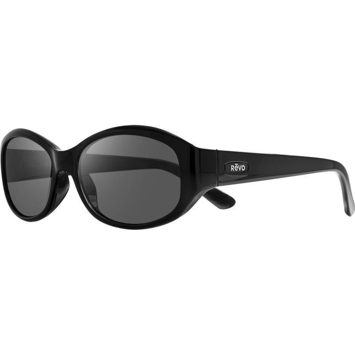Grace Petite, Black/Graphite Silver Flash Mirror Polarised Lenses