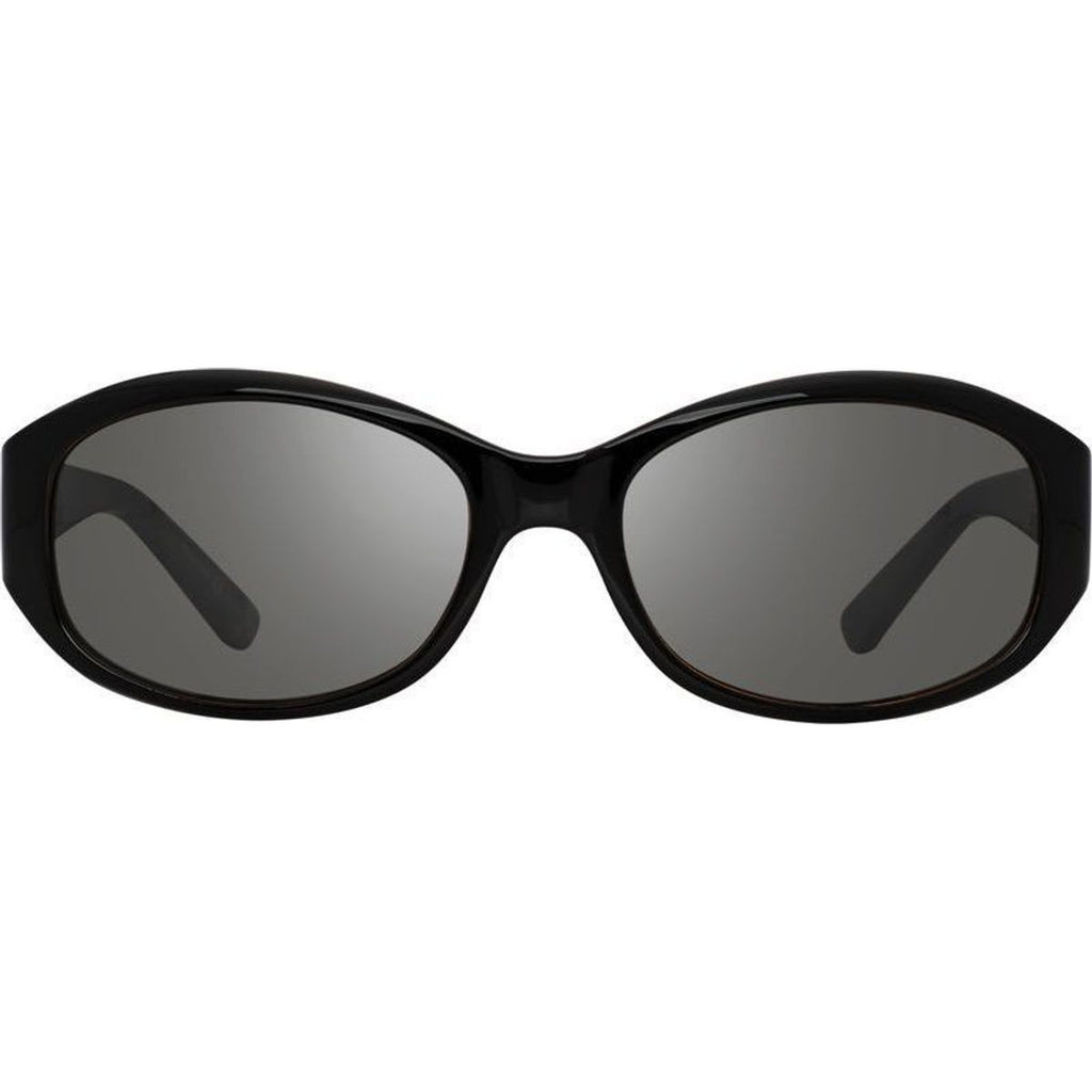 Grace Petite, Black/Graphite Silver Flash Mirror Polarised Lenses