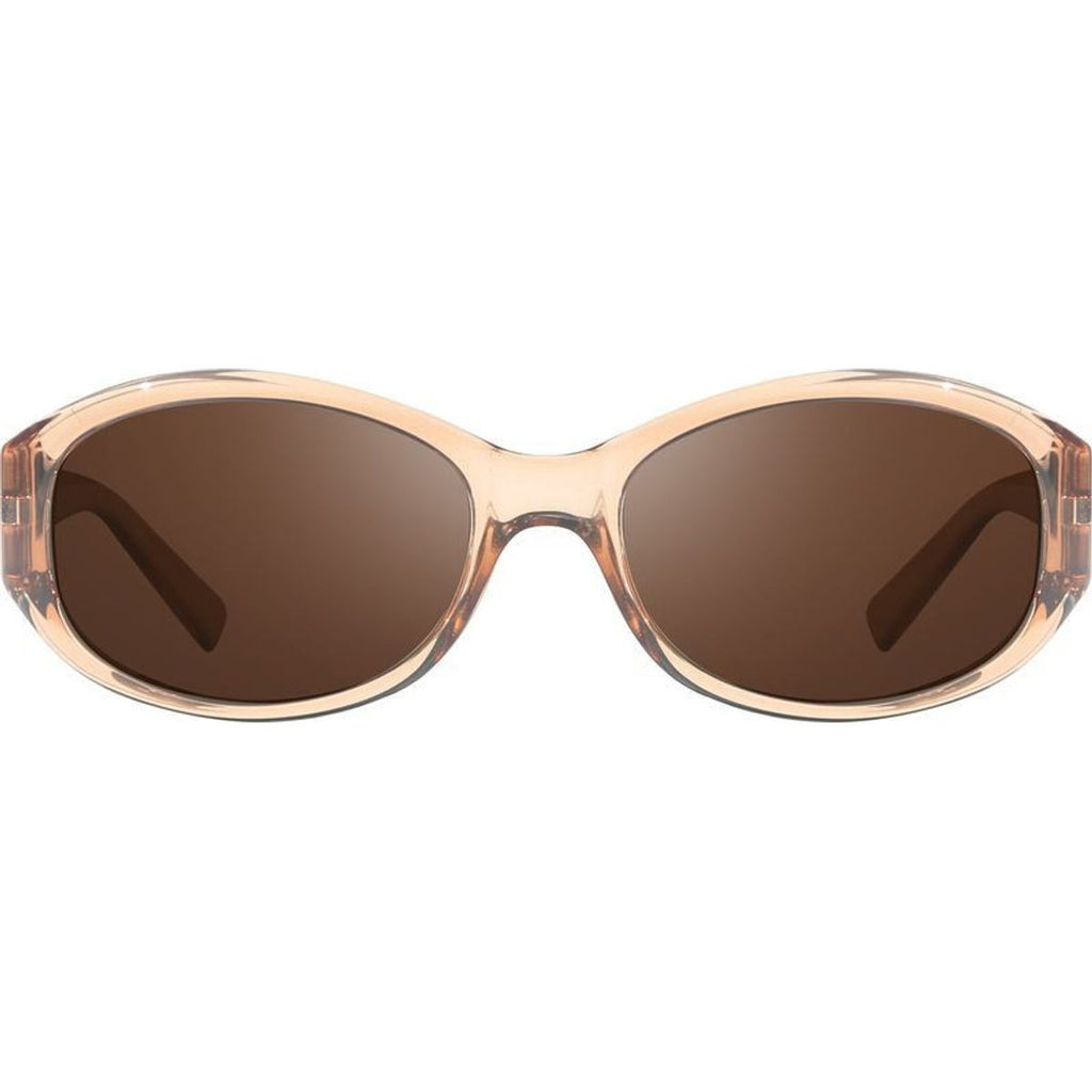 Grace Petite, Crystal Sand/Terra Brown Flash Mirror Polarised Lenses