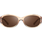 Grace Petite, Crystal Sand/Terra Brown Flash Mirror Polarised Lenses