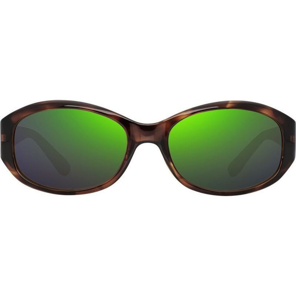 Grace Petite, Tortoise/Evergreen Mirror Polarised Lenses