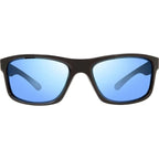 Harness, Matte Black/Blue Water Mirror Polarised Lenses