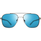 Harrison, Gunmetal/H20 Blue Mirror Polarised Glass Lenses