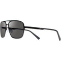 Horizon, Satin Black/Graphite Silver Mirror Polarised Lenses