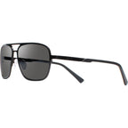 Horizon, Satin Black/Graphite Silver Mirror Polarised Lenses