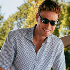 Incline, Matte Navy/Graphite Silver Flash Mirror Polarised Lenses