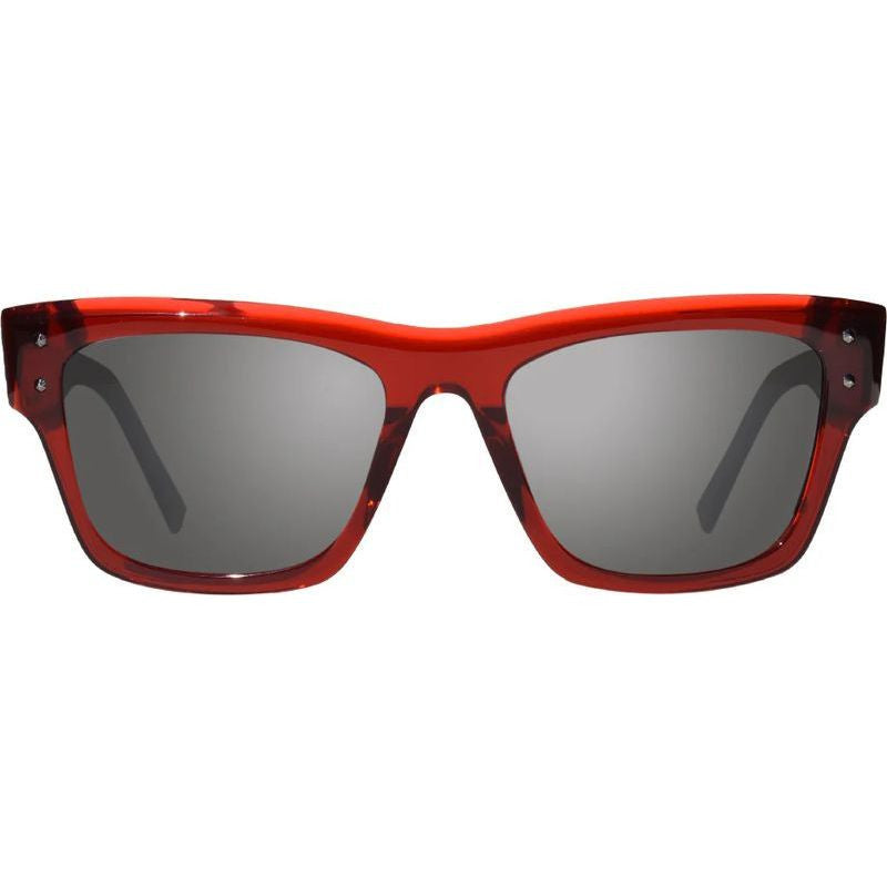 Indigo, Burgundy/Graphite Silver Flash Mirror Polarised Lenses