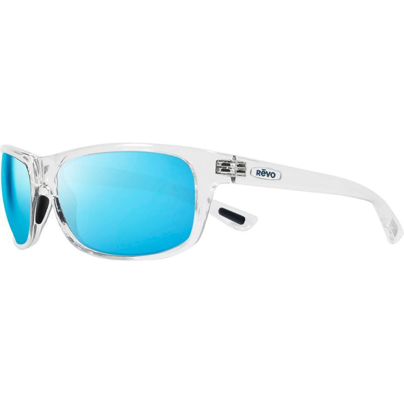 Jude, Crystal/H2O Blue Mirror Glass Polarised Lenses