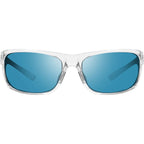Jude, Crystal/H2O Blue Mirror Glass Polarised Lenses