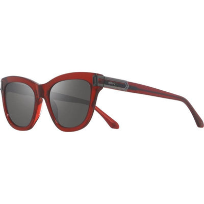 Olive, Crystal Burgundy/Graphite Silver Flash Mirror Polarised Lenses